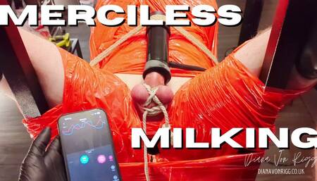 Merciless Milking in Shiny Red Plastic