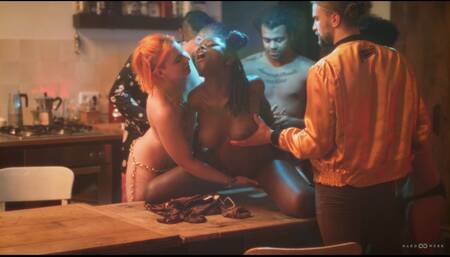 Making Of Beer & Loving with Las Bangers - Behind the Scenes of a Gangbang at HardWerk
