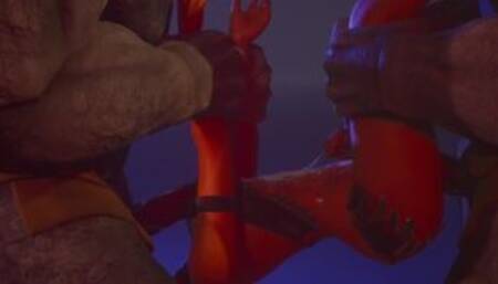 double anal Furry monsters