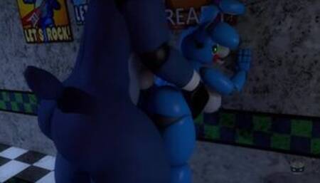 toy bonnie x withered bonnie loop