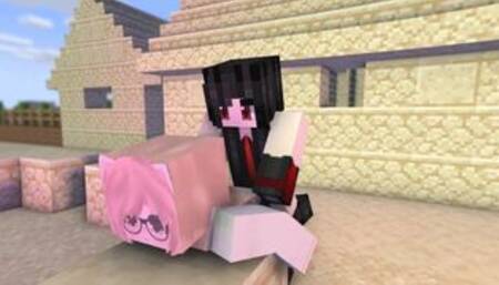 The demon met a tourist in minecraft | LOCATION EGYPT | 4K 60 FPS