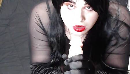 Mykella giving POV Blowjob to Dildo for you
