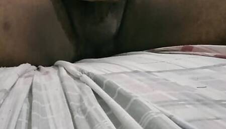 strong man milking the black dick