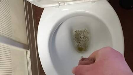 My view me pissing