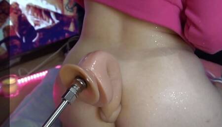 NERD GIRL WEARING GLASSES FUCK HERSELF IN ASS AND PUSSY TILL AMAZING SQUIRT