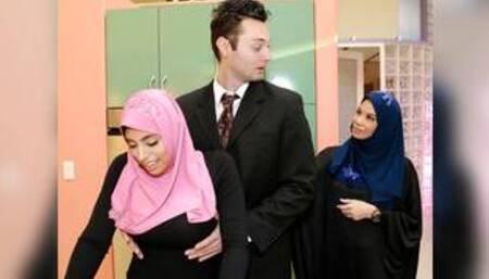 Huge tits Arab teen virgin Ella Knox has sex with her stepmoms boyfriend