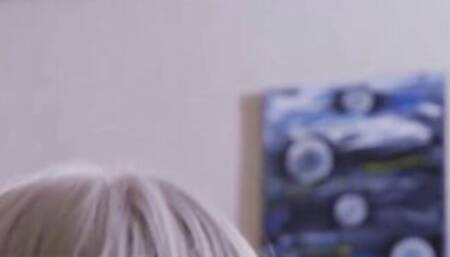 Daughter Swap - babe barely legal Dixie Lynn First Day On The Job Turns Inside Hardcore Foursome With Her Boss