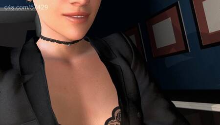 Tiny Slave Under Giantess Foot