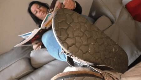 Giantess - Geschrumpfte menschliche Innensohle