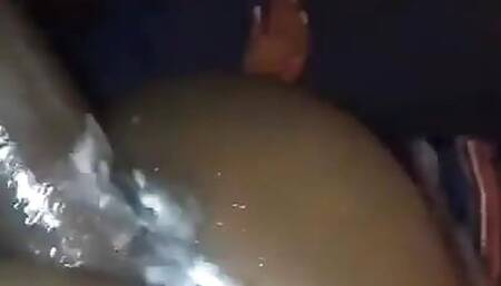 Black girl taking a bbc up ass