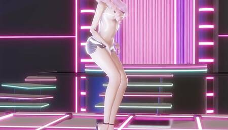 MMD KARA - CUPID Seraphine Sexy Kpop Dance 4K League of Legends KDA Korean Dance