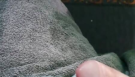 Huge cumshot after not wanking for a week