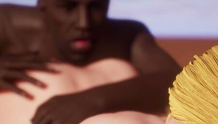 White Girl Gets Fucked By BBC  - 3D Animation