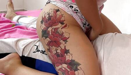 I Tricked The Girl With False Sex Education Teaching Into Practice On Me