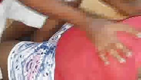 Stepson Massages Stepmom's big boobs and Pussy - Part 2