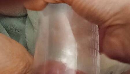 Penis pump on a clit