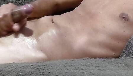 Huge load in condom and pulsating cock