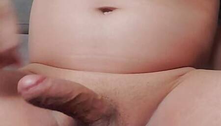 Asian Chub Dad Solo Cumshot