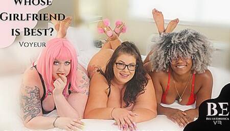 Luna Lark, Princess Dandy And Dorky Darien - Whose Girlfriend Is Best?; Huge Tits Bbw Interracial Mfff Fourseome