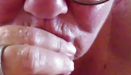 Big Titted Milf Sucks Dick and Get Facial