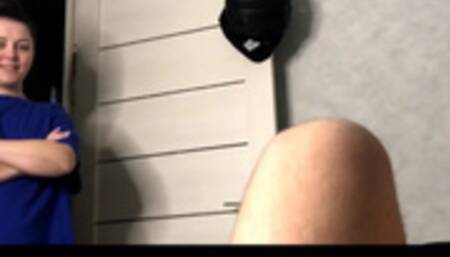 Stepmom caught jerking off and decided to help