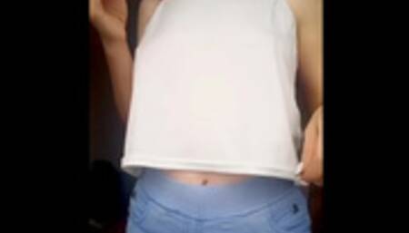 The best porn! Schoolgirl shows herself and masturbates for you!