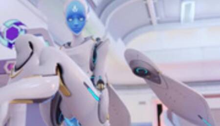 Echo Fucks You in Overwatch (with ASMR sound) 3d animation hentai anime loop reverse cowgirl