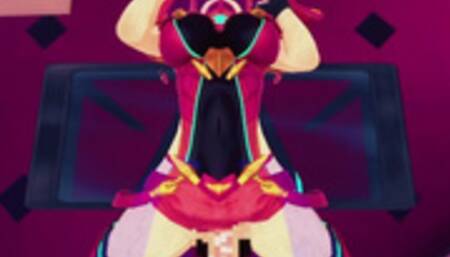 【ゼノブレイド2/ホムラ】ホムラがただひたすらイラマチオするだけ♡