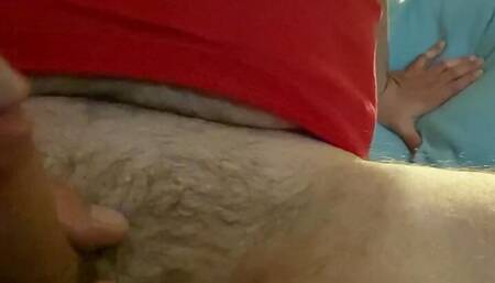 Jerking off Dick watching porn