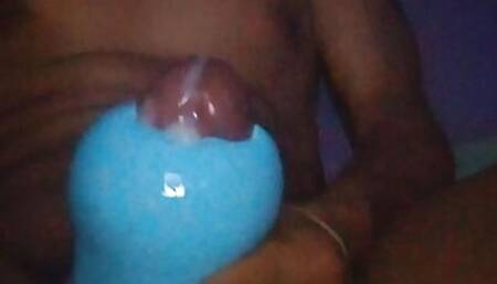 Blue pocket puss