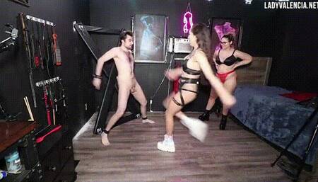 Present Yourself Ballbusting