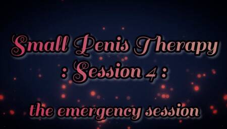 Small Penis Therapy 4- The Emergency Session