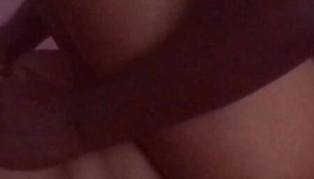 African girl and boyfriend sneak video recording
