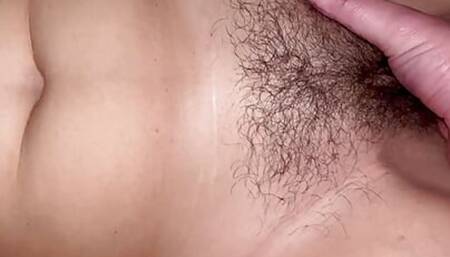 Mutual masturbation handjob with cumshot