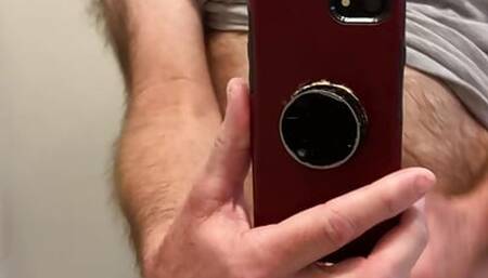 Cock ring cumshot