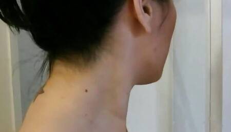 Hot Couple blowjob and Fucking while on Shower