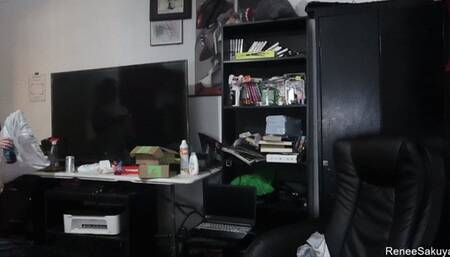 Knocked out! Gagged and Taped in bikini to a chair, 720p