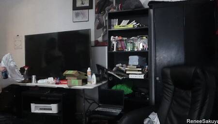 Knocked out! Gagged and Taped in bikini to a chair