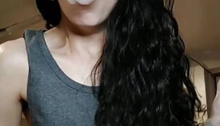 blowing clouds with some friends