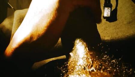 Sucking And Jerking Off My Big Black Cock In Public - AutoFallatio Self Sucking