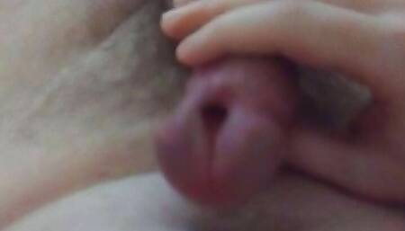 Dick head hole morning jerking