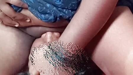 Desi Tamil wife face sitting her boyfriend hot moaning