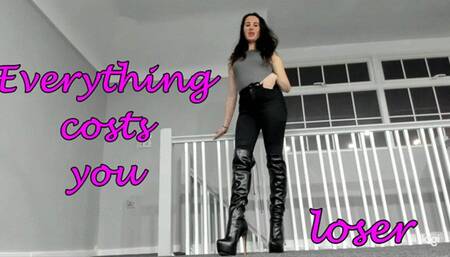 Everything costs you loser (MOV)