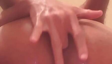 Femboy Twink fingering ass