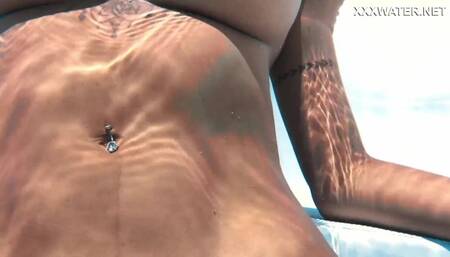 Juicy body xxx with ingenious Yorgelis Carrillo from Underwater Show