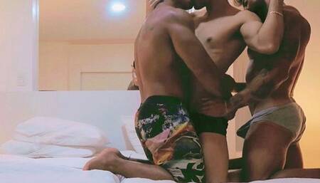 Young straight bi-curious farmboy