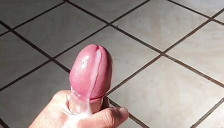 Masturbating in the morning while woman is watching me through the window