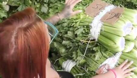 MAMACITAZ - (Jesica Dulce, Cristian Cipriani) - Red Haired With Glasses Getting Picked Up, Boned And Takes A Gigantic Load On