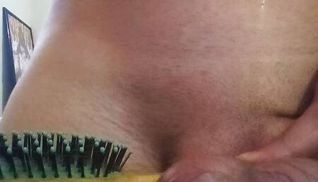 Sissy punches balls
