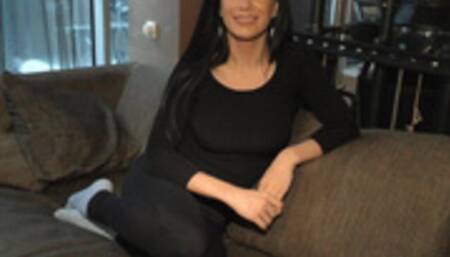 Very Sexy 23yo Samanta First Time Interview and Finger